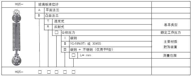 玻璃板液位計(jì)(圖1)